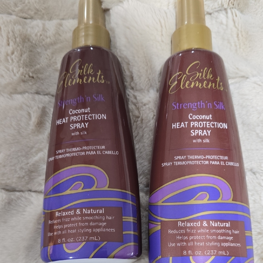 Element Coconut Heat Protection Spray - Purple and Gold